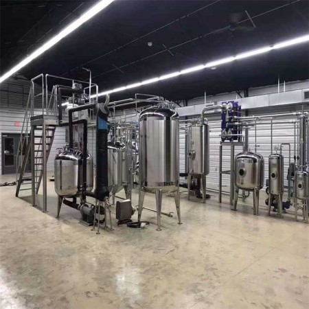 100 liters 5000 liters (-70℃) essential oil solvent continuous extraction line
